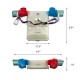 W11210459 Washer Water Inlet Valve For Whirlpool, Kenmore, Amana Washing Machines - Replaces W10838319, W10869799, PS11757114, W11038711, W11210459VP - 1 Year Warranty